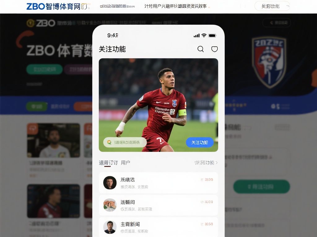 不止是赛事数据，ZBO智博体育官网还对用户兴趣进行
