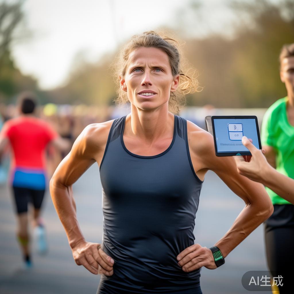 例如，一位业余跑者希望突破自己的半程马拉松纪录，却